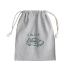 _msmsのシルビアの様な車の絵 Mini Drawstring Bag