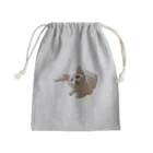 エマメ本舗のオッドアイの白猫エマメちゃんグッズ Mini Drawstring Bag