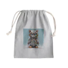 GreAの猫 Mini Drawstring Bag