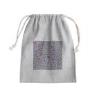 _Anzu_homedecorのレトロな花柄　#1 Mini Drawstring Bag