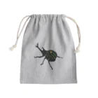 キッズモード某のスイカリュックのカブトムシ Mini Drawstring Bag