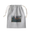 世界美術商店の神の大いなる怒りの日 / The Great Day of His Wrath Mini Drawstring Bag