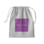 銭湯Lover(せんとうらばー)のThe入浴Times(ザニュウヨクタイムズ)　きんちゃく Mini Drawstring Bag