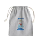 ホワイトドラゴン　タイトくん💙のあなたの夏がいい思い出になりますように Mini Drawstring Bag