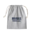 MABLE-TENNIS.comのMARBLE TENNIS.com (Navy logo） きんちゃく