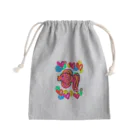 MAのカラフル金魚 Mini Drawstring Bag