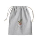 ツグミの桜の園(Cherry) Mini Drawstring Bag