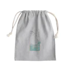 ツグミの桜の園(River) Mini Drawstring Bag