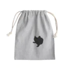 Nekooooooooooの黒猫ぽんた Mini Drawstring Bag