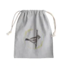 やちよ｜リアル鳥イラストのカシラダカさん Mini Drawstring Bag