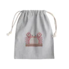 piece(suzuri店)のカマボコガニ Mini Drawstring Bag