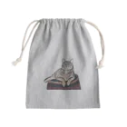 森図鑑の[森図鑑] 仏蘭西虎猫 Mini Drawstring Bag