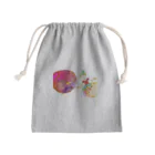 onmycolorの楽描き店のそばかすこちゃん on ball Mini Drawstring Bag