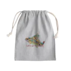 ニャンウィズのアニキのお魚ゲットだぜ❗️ Mini Drawstring Bag