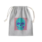 砂クジラの蒼髑髏 Mini Drawstring Bag