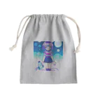 the blue seasonのルナちゃん Mini Drawstring Bag