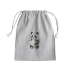 愛を届けるパンダの愛を送るパンダ Mini Drawstring Bag