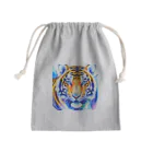 ZUKASAMAのワイルドな虎🐯 Mini Drawstring Bag