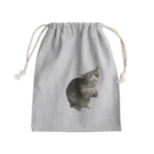 むっちり猫のむっちり丸のちょうだい！ミロ姫！ Mini Drawstring Bag