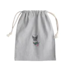 mnk527のおしゃれなボストンテリアグッズ Mini Drawstring Bag