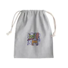 bluelotus0414のキツネ Mini Drawstring Bag