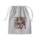 🎨デザイン宮殿🛍️のヘッドホン美少女 Mini Drawstring Bag