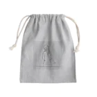 シンプルライフのシンプルライフ　ー休憩中の女性ー Mini Drawstring Bag