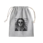 MASARU-hogのハロウィン女性メイク Mini Drawstring Bag