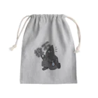 海月夜澪の夜店suzuri出張店のスン者投石きんちゃく Mini Drawstring Bag