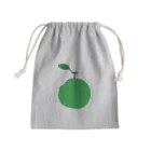 CHELSEA & co.のこどもが描いたりんご / An Apple My Kid Drew Mini Drawstring Bag