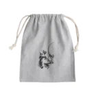 KOUJI NET ORIGINAL SHOPの食ったー Mini Drawstring Bag