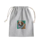 RAINBOW SHOPの愛犬の笑顔 Mini Drawstring Bag