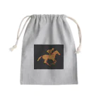 mumusの馬　colorful Mini Drawstring Bag