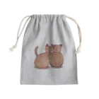 SK8461の仲良い兄弟猫 Mini Drawstring Bag