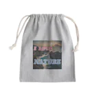 wataru-ingのI LOVE NATURE Mini Drawstring Bag