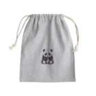 BeyondHobbies-趣味の先-の太々しいパンダ Mini Drawstring Bag