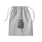 Vasetti_pressのカッコイイパイソン Mini Drawstring Bag