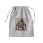 PUGおやじのロボパグ出動 Mini Drawstring Bag