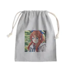 the blue seasonの青木茜 Mini Drawstring Bag