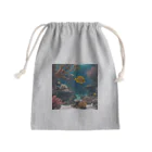 DapperMixの魚の楽園、海底の宝グッズ Mini Drawstring Bag