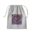 252539のheart1-1 Mini Drawstring Bag