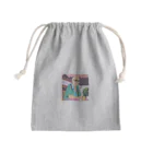 ラクダの店の休日のおじいちゃん Mini Drawstring Bag