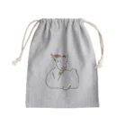 ヤギすなわち吉日のニコニコヤギ Mini Drawstring Bag