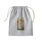 Hayate Kawakami オリジナルの12星座シリーズ獅子座のアイテム Mini Drawstring Bag