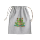 Tiny Cute Crittersのかわいいカエル Mini Drawstring Bag