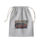 ビッグスマイルライフのかっこいいはしご車 Mini Drawstring Bag