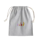 メルサクグッズのcolorful Saxophone Mini Drawstring Bag