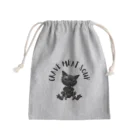 CRAVE MEAT SOUPの#Cyber Cat Mini Drawstring Bag