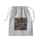 ToToMoの【ハロウィン】スケルトンキャット Mini Drawstring Bag