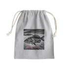 kenmzareonの魚やで Mini Drawstring Bag